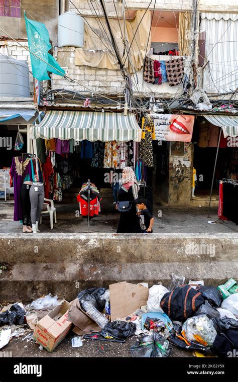 Shatila refugee camp, Beirut, Lebanon Stock Photo - Alamy