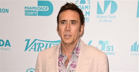 Nicolas Cage Remains Silent After Son Is Arrested For Assaulting His Mom