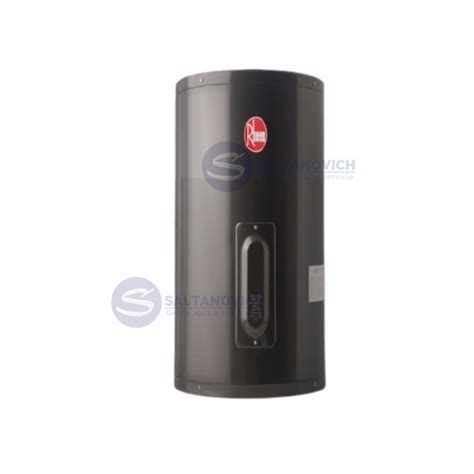 Termotanque El Ctrico De Pie Rheem Tep Rh L W Negro