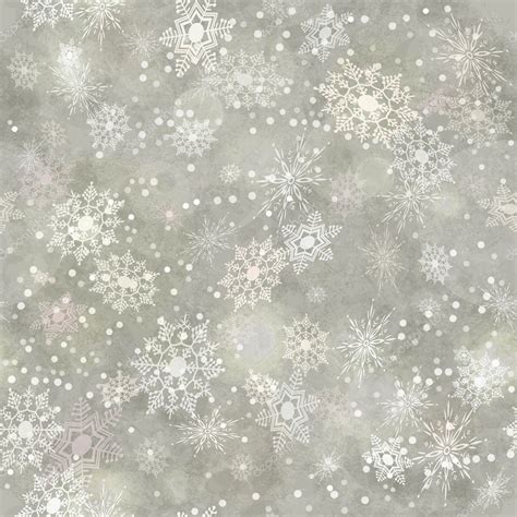 Wrapping Christmas Vintage Paper Background With Snowflake Seamless