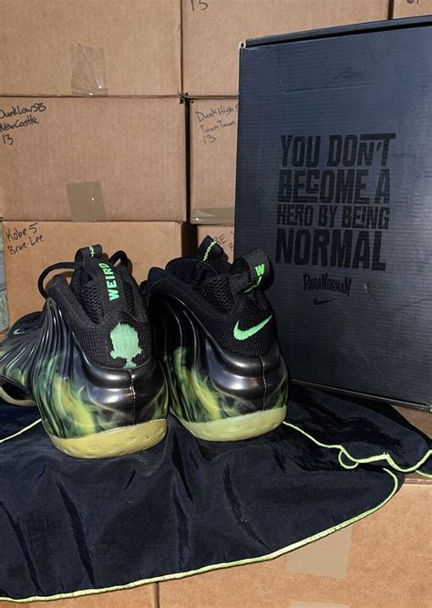 Us Mens Size 14 Nike Air Foamposite One Paranorman 2012 Promo Tagged