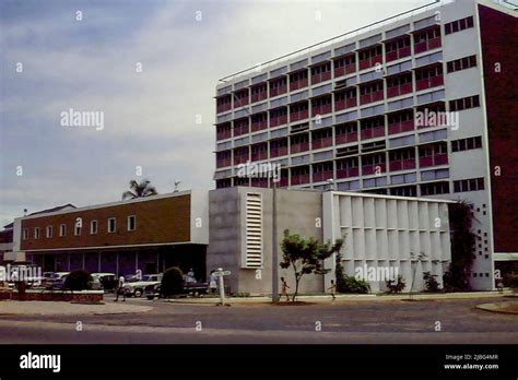 The Headquarters Of The Bank Of Ghana In Accra Shortly After It Was