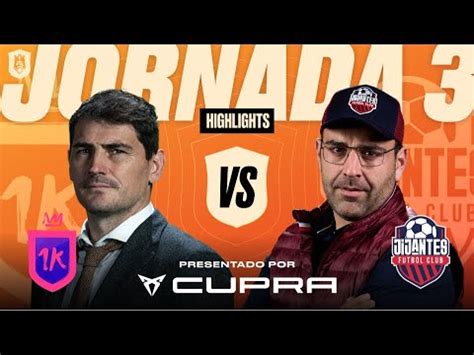 K Fc De Iker Casillas Vs Jijantes Fc De Gerard Romero Resumen