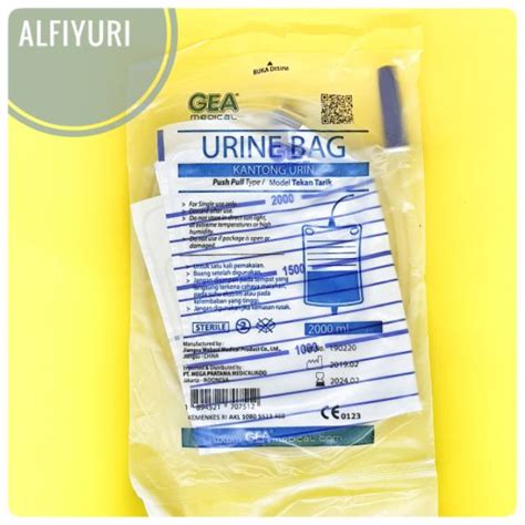 Jual Urine Bag Kantong Kencing Pipis Urin Bag Gea Shopee Indonesia