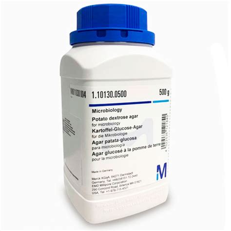 Ágar Batata Dextrose 500g Merck 1101300500 Produtos e Materiais de