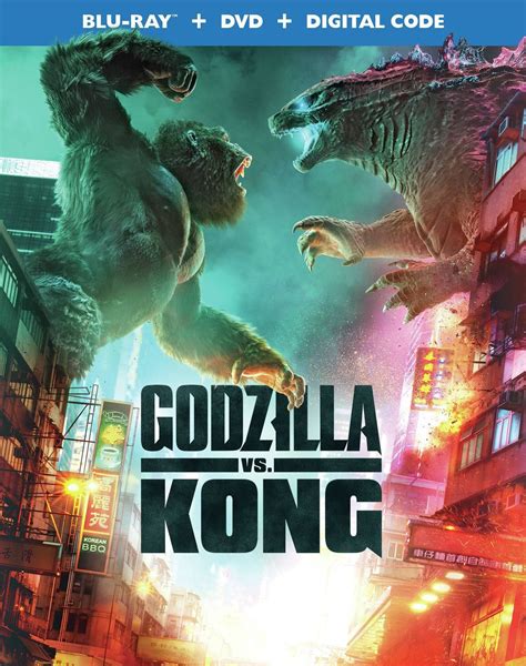 Godzilla Vs Kong Blu Ray Dvd Fílmico