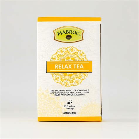 Relax Herbal Health Tea - 20 Envelope Tea Bags