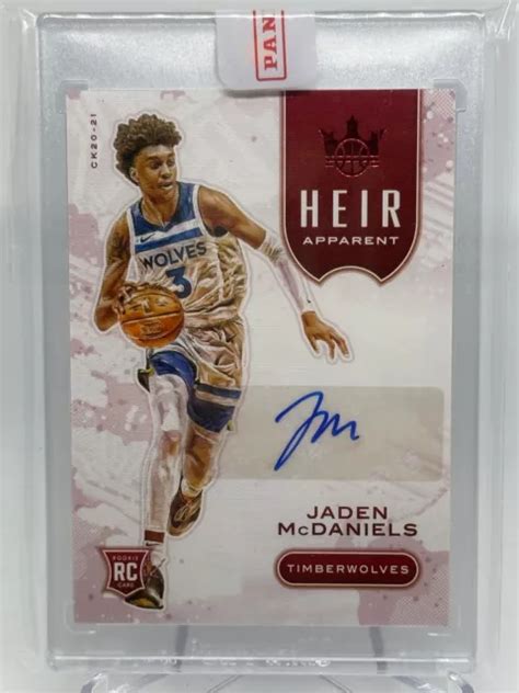 Panini Court Kings H Ritier Rubis Apparent Recrue Jaden