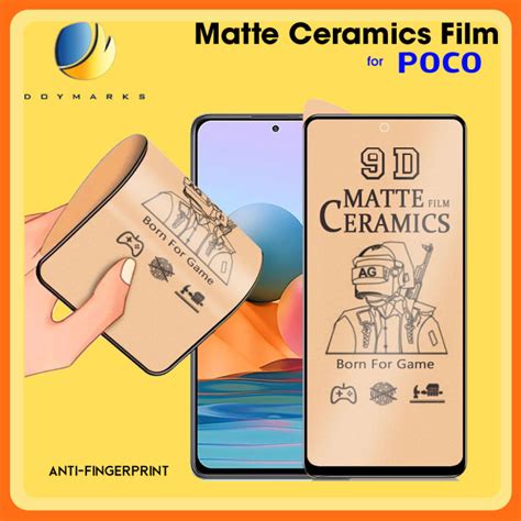 Poco F5 F4 F3 F3 GT Pro 5G 4G Premium Matte Ceramic Frosted Film Born