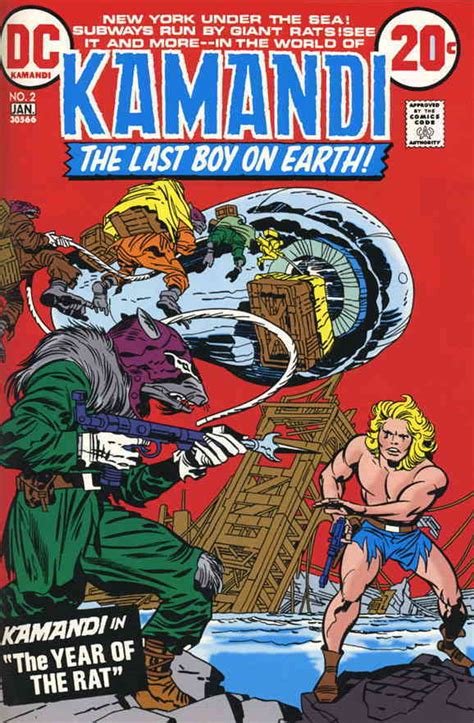 Kamandi The Last Boy On Earth Vg Dc Low Grade Comic Jack Kirby