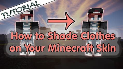 How To Shade Clothes On Your Minecraft Skin Tutorial Youtube