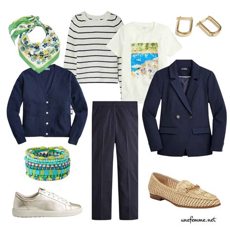 3 easy navy outfit ideas - une femme d'un certain âge