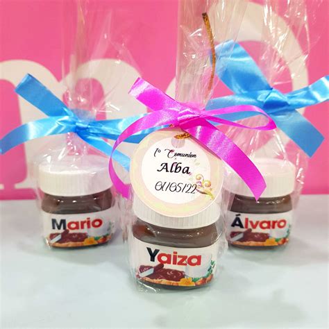 MINI NUTELLA PERSONALIZADA Quiereme Más