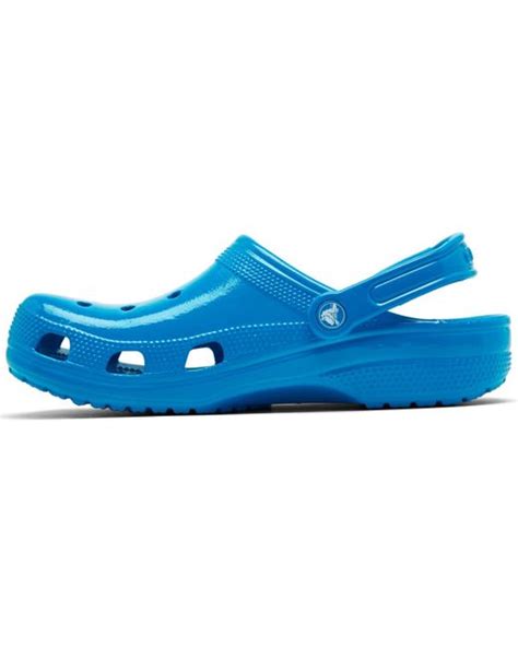 Crocs™ Classic Neon Clogs From Finish Line in Blue | Lyst