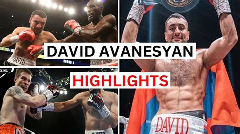 David Avanesyan ( 18 KO's) Highlights & Knockouts - YouTube