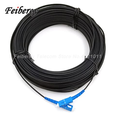 50 Meters FTTH Fiber Optic Cable SC UPC Single Mod... – Grandado