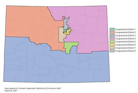 Colorado Congressional Districts Map 2020 Long Record Custom Image