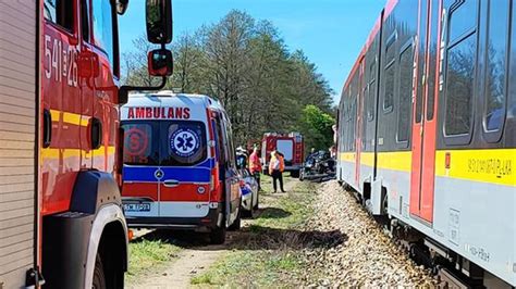 Śmiertelny wypadek na przejeździe kolejowym w Tomaszowie Mazowieckim