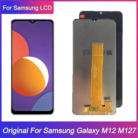 Original Display For Samsung Galaxy M12 M127 LCD Diaplay Touch Screen