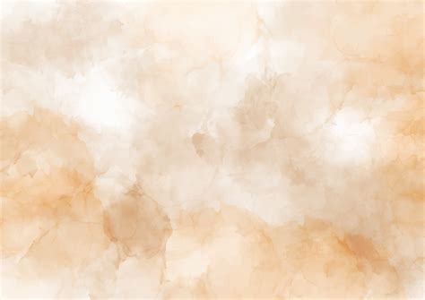 Neutral Coloured Hand Painted Watercolour Background Vector