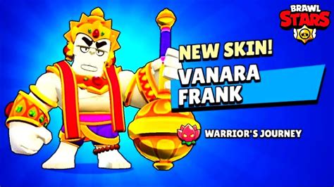 New Skin Vanara Frank Brawl Stars Youtube