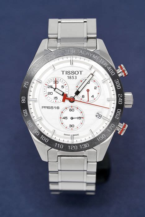 Tissot Chronograph PRS 516 Steel White T1004171103100 Catawiki