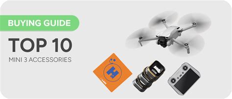 Top 10 Accessories for DJI Mini 3 and DJI Mini 3 Pro | D1 Lounge