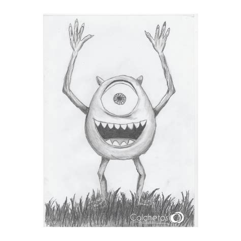 Mike Wazowski Sketch At Explore Collection Of Mike