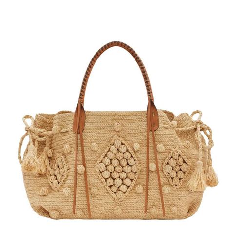 Sac Main Gerard Darel Gd Raphia Femme Dxs E