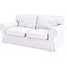 Amazon The Ektorp Two Seater Sofa Bed Cover Durable Heavy Cotton