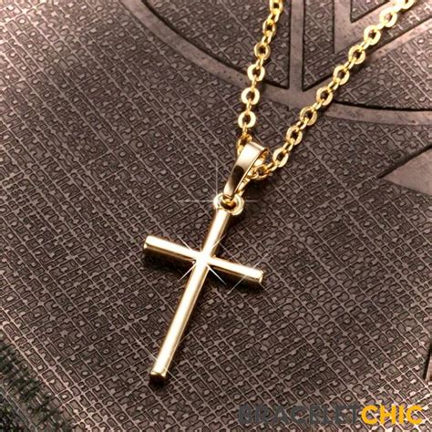 Collier croix chrétienne Symbole ultime de la foi