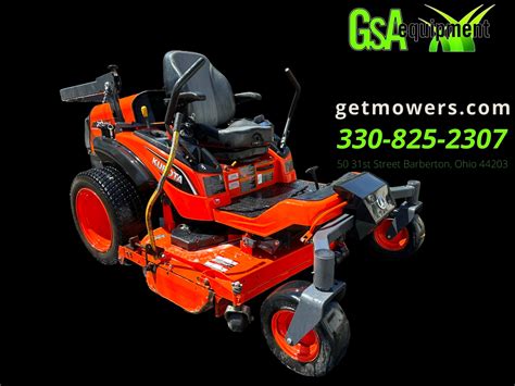 72" Kubota ZD1511 Commercial Zero Turn! 31hp Diesel! Only 383 Hours! - Lawn Mowers for Sale ...