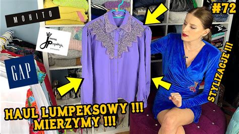 Haul Lumpeksowy Mierzymy Pere Ki Z Second Handu Super Zdobycze