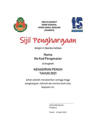 Sijil Hadir Docx