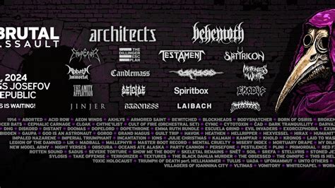 BRUTAL ASSAULT 2024 In Czech Already Announced Half Of The Line Up