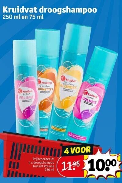 Kruidvat Droogshampoo Promotie Bij Kruidvat