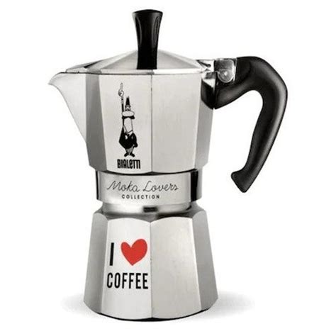 Bialetti Moka Express 6 Cup Limited Edition 'I Love Coffee'