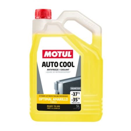 ANTICONGELANTE MOTUL 5L INUGEL LONG LIFE 50 AUTO COOL