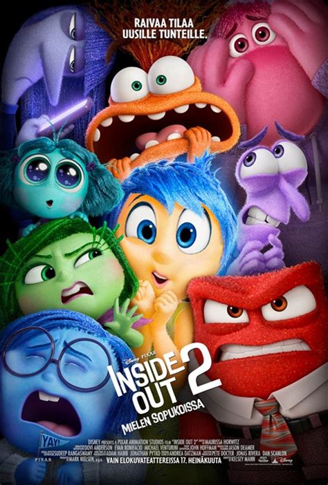 Finnkino Inside Out Mielen Sopukoissa 2