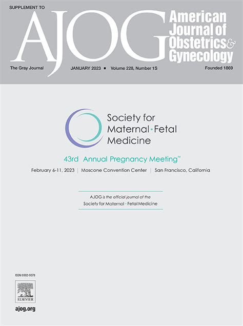 Table Of Contents Page American Journal Of Obstetrics And Gynecology