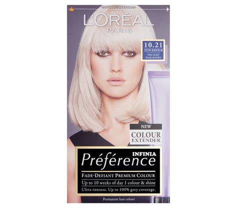 Préférence 10 21 Stockholm Very Very Light Pearl Blonde Permanent Hair