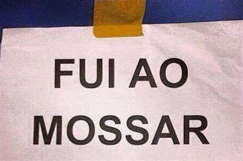 A Sign That Says Fuao Mossor On It