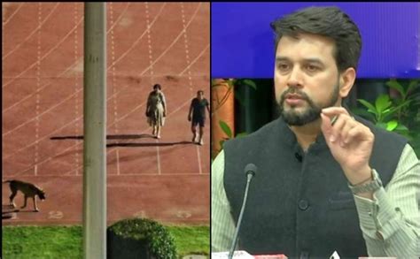 Sports Minister Anurag Thakur On Over Misuse Of Stadium By Ias Couple