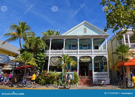 Duval Street In Key West Florida Usa Editorial Photography Image Of