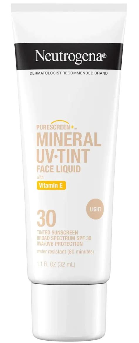 Neutrogena Purescreen Mineral Uv Tint Ingredients Explained