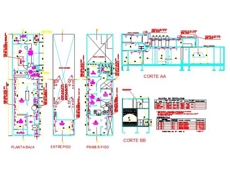 Instalacion De Aire Acondicionado En Autocad 3A7