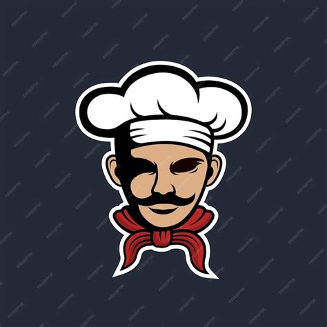 Premium Vector Chef Mascot Logo Vector Illustration