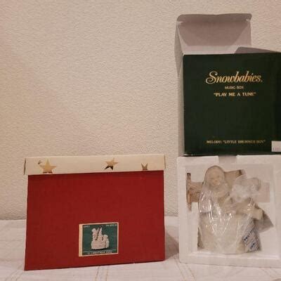 Lot Assorted Dept Snowbabies Christmas Figures Estatesales Org