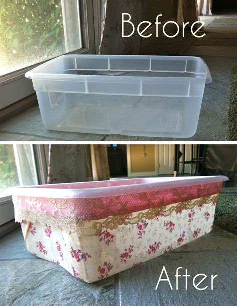 Saleena Diy Container Makeover Tutorial Diy Storage Boxes Plastic