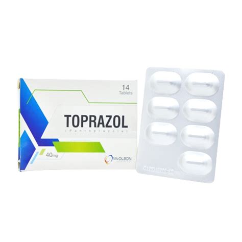 Toprazole 40mg Tablet Tablet Pharmacy